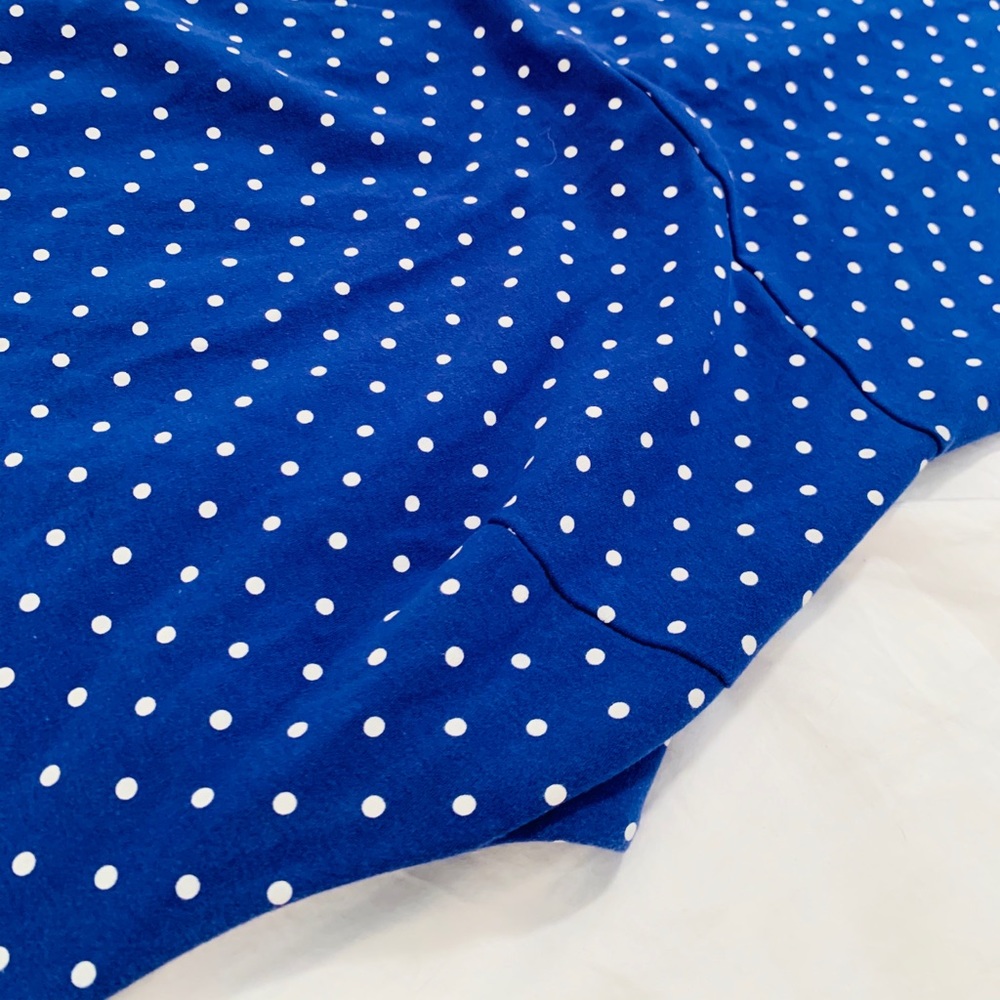 Polka dot midi dress